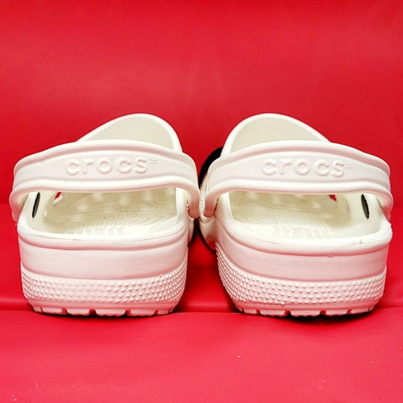 CROCS Rainbow Pride Black Toe Unisex Classic Clogs size Men's 10 / Women's 12 - Picture 6 of 11